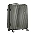 Price comparison product image WENGER Energie Large Hard-Shell Suitcase with 4 Wheels, Trolley, Large, 106 (120) l, Security Lock, Women Men, Travel Vacation, Gray, 653599
