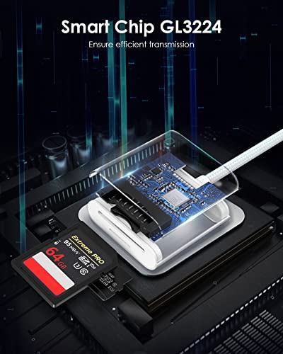 Lention Usb C To Sd/Micro Sd Card Reader, Type C Sd 3.0 Card Adapter Compatible 2023-2016 Macbook Pro 13/15/16, New Mac Air/Ipad Pro/Surface, Samsung S20/S10/S9/S8/Plus/Note, More (Cb-C8, Silver) #TOP6