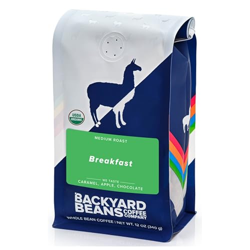 Backyard Beans Coffee Breakfast Blend, Orgánico, Molido, 340g miniatura 7