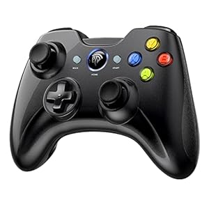Wireless Gaming Controller, EasySMX Dual-Vibration Joystick Gamepad Computer Game Controller for PC Windows 7/8/10, PS3, Android TV, Switch