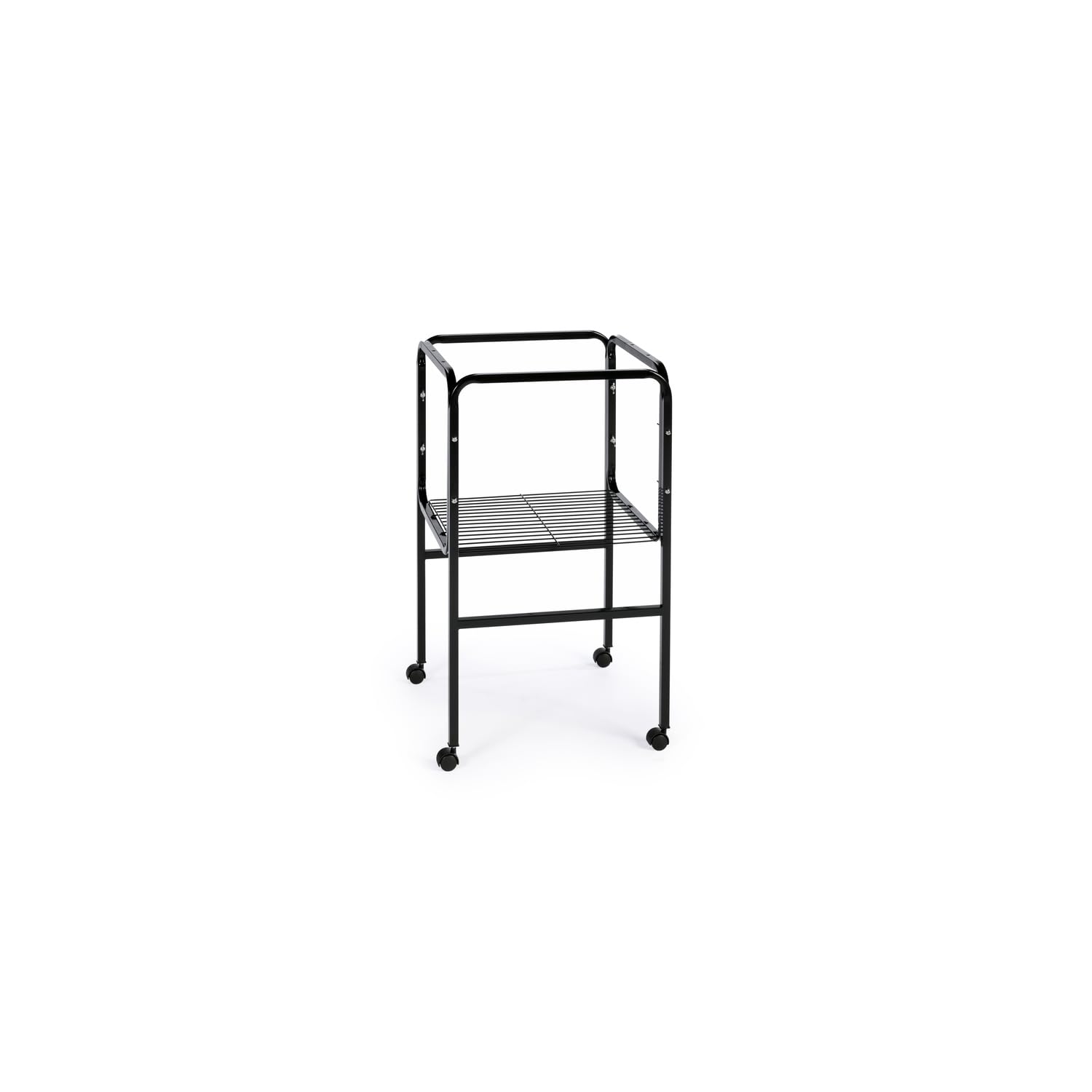 Maykoosh Contemporary Cool Bird Cage Stand with Unique Design, Sturdy Metal Frame, Decorative Accents, and Secure Platform for Displaying Bird Cages