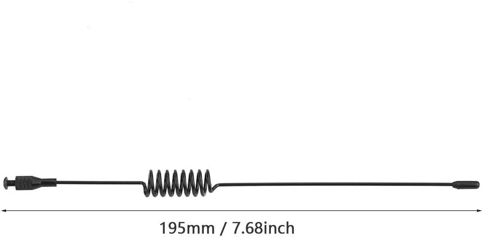 RC Car Antenna, Remote Control Crawler Simulation Antenna for -4 RC Vehicle Decoration Parts(195mm / 7.68inch)