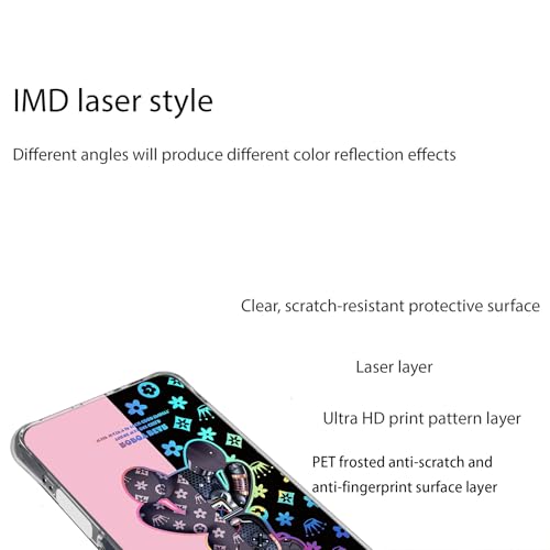 jioeuinly Case Compatible for TCL 60R 5G Phone Case Cover [Soft Silicone Thickened Protection][Colorful Reflect Light] IMDF-JXX by jioeuinly - Used condition - Image 5