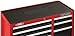 CRAFTSMAN Tool Cabinet with Drawer Liner Roll & Magnetic Towel Holder, 26-Inch, Rolling, 5 Drawer, Red (CMST82769RB)