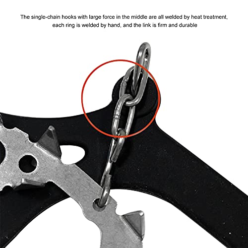 POHOVE - 1 paio di ramponi, manopole da neve a 18