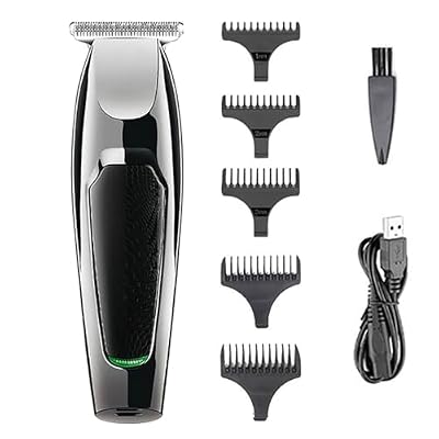 Mens Hair Clippers, Cutting Machine Professional Clipper Cordless Rechargeable Trimmer for Men Shaver Beard Barber