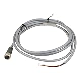  CONE14NF-S2  CARLO GAVAZZI CONNECTOR CABLE, M12, FEMALE, STRAIGHT, 4 PIN, 2M PVC CABLE