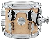 PDP Concept Maple 7x8 Suspended Tom Natural Lacquer with Chrome Hardware