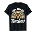 2nd Grade Teacher Leopard Rainbow Back to School T-Shirt
