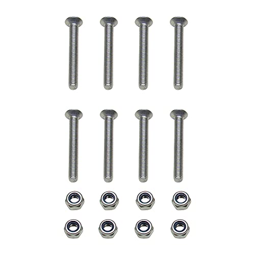 Pit Posse 110212 Motorcycle Wheel Chock Kit for Pingel Models - Hardware with Nuts and Bolts