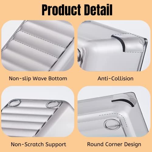 Shopperzx, 12pcs Clear Drawer Organiser, Desk Drawer Organiser Trays with 5-Size Plastic Storage Boxes Divider, Versatile Drawer Dividers Makeup Organiser Set (Clear)