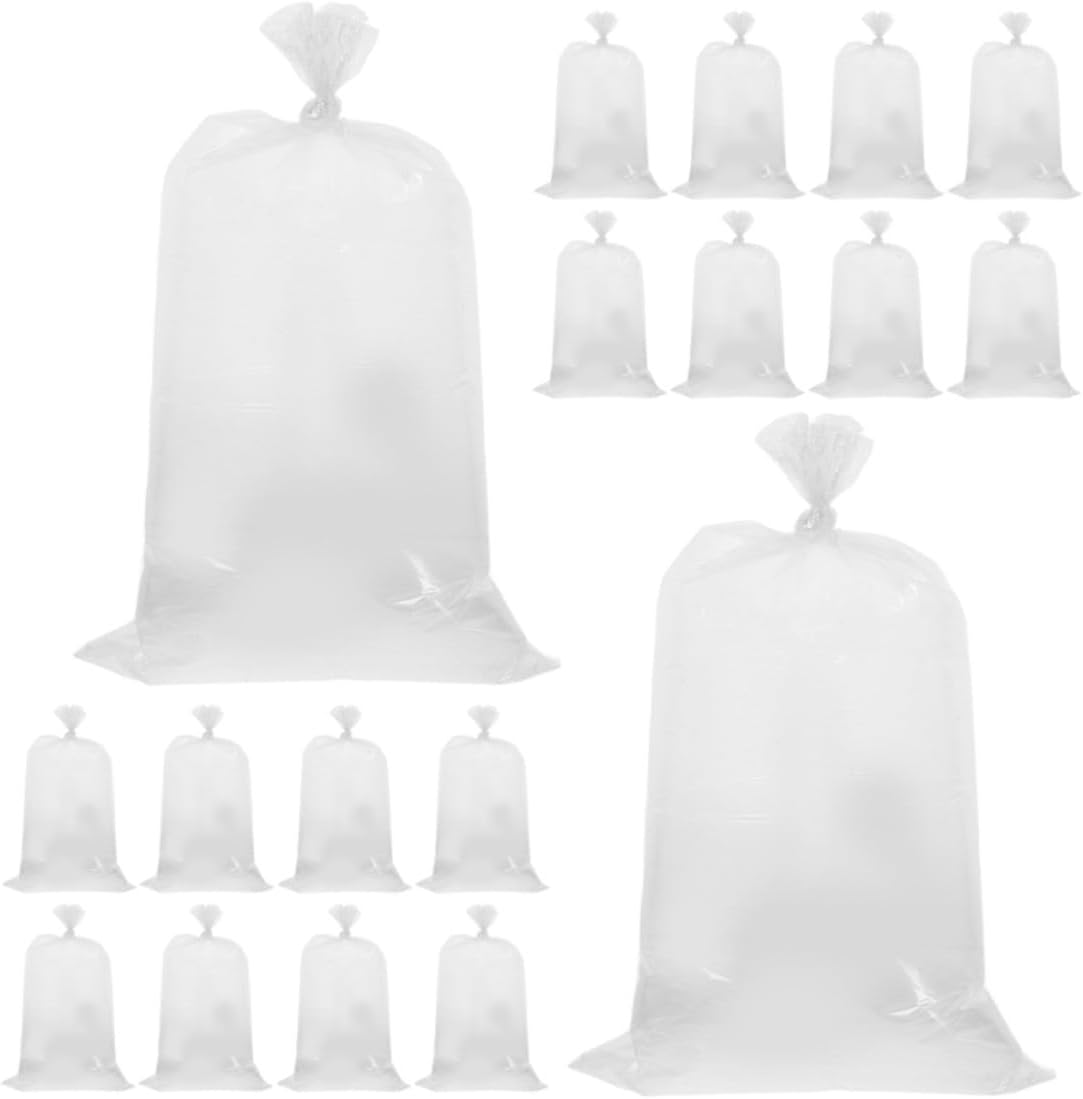 Plastic Cotton Candy Bags Easy to Use 100pcs Bulk Individual Bags for Cotton Candy Sticks and Cones with Versatile Use and Events