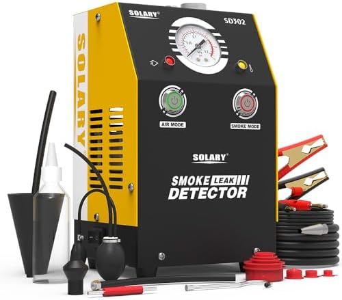 Solary Smoke Machine for Car - DC 12V EVAP Automotive Smoke Tester for Vacuum Leaks