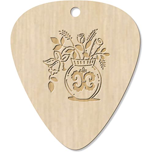Azeeda 7 x ‘Fleurs dans Un Vase’ médiator/pic de Guitare (GP00026985) - Les Beatles, Paul McCartney, John Lennon, RIngo Starr, George Harrison Azeeda 7 x 'Fleurs dans Un Vase' médiator/pic de Guitare (GP00026985)