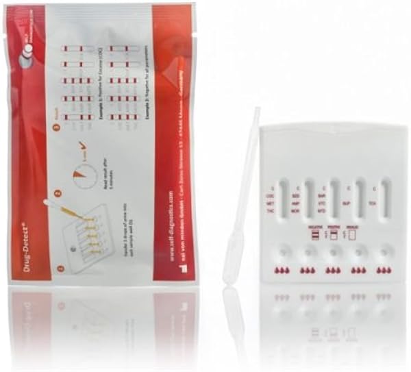Self-diagnostics Multi 6 TG Test na Obecność Narkotyków
