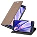 Produktbild Cadorabo Hülle für Honor 6C PRO in Kaffee BRAUN - Handyhülle mit Magnetverschluss, Standfunktion und Kartenfach - Case Cover Schutzhülle Etui Tasche Book Klapp Style