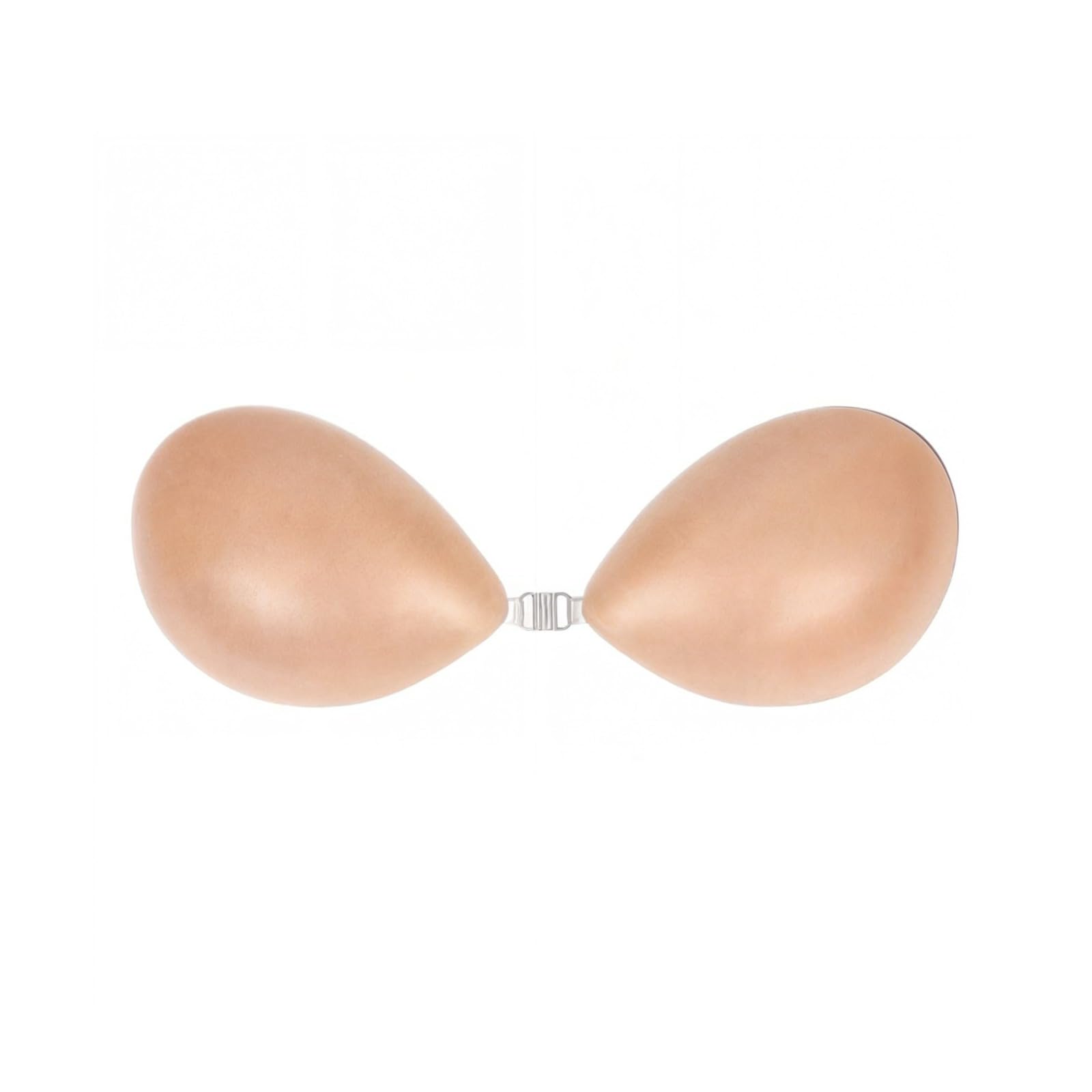 imasafe Push-Up Bra | Women's & Girls Reusable Silicone Padded | Adhesive Wire-Free Stick-On Free-Size Bra - (Pack of 1) Beige-picture-23