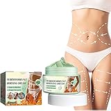 Herbslab Wormwood Lymph Unclog Hot Cream, Cellulite Creme, Schlankheitscreme, Natürliche Wermut-Heiße Creme, Anti Cellulite Creme, Bauchstraffende Creme, Creme zur Verbrennung von Körperfett (1PC)