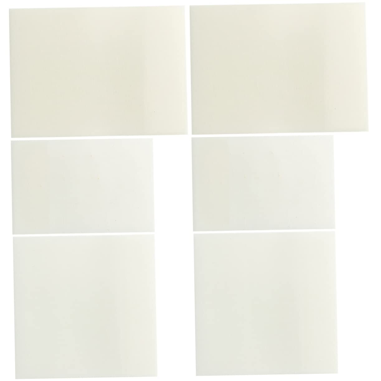 Notes adhésives transparentes imperméables et repositionnables de bureau - 8