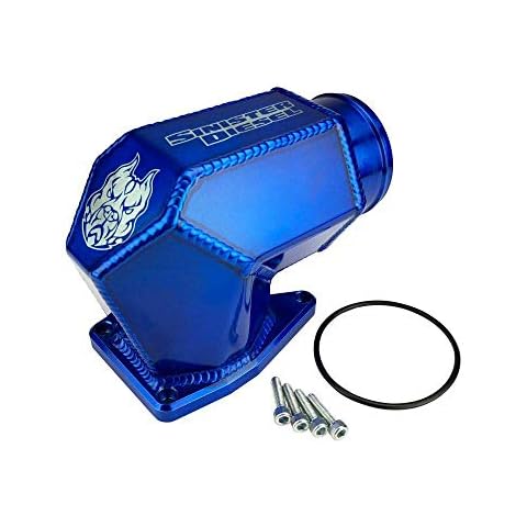 Sinister Diesel (Hexagon) Intake Elbow for 2003-2007 6.0L Powerstroke Cover