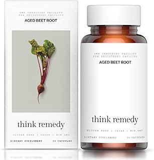 Aged Beet Root Capsules - Beet Pills for High Blood Pressure and Stamina