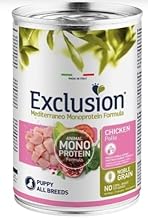 Exclusive All Breeds Puppy, Moist Chicken, 6 Cans, 400 g Each