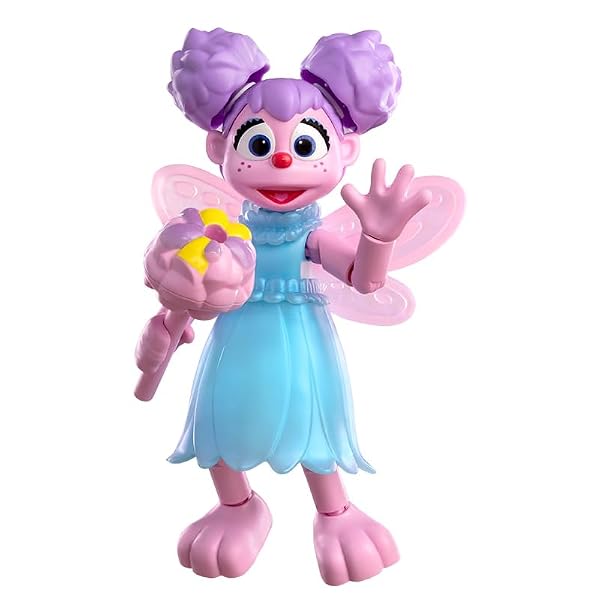 Blokees Figures Sesame Street PreCOOL Abbey ABS Plastic Painted Complete Figure by BLOKEES - Image 3
