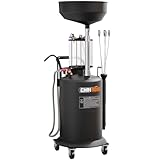 Estrazione di olio efficiente: Utilizza aria compressa e un generatore di vuoto per il rapido scarico di olio dagli motori in una grande tazza misuratrice di vetro temperato da 3,17 galloni, permettendo una misurazione precisa e l'osservazione della qualità