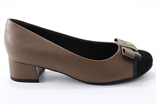 Scarpin Piccadilly Feminino Salto Baixo Laço 141093