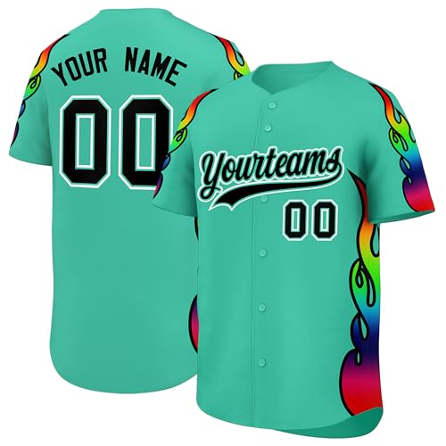 Custom Baseball Jersey Softball Uniform Stitched Personalized Name Number Logo for Men Women Adult Youth