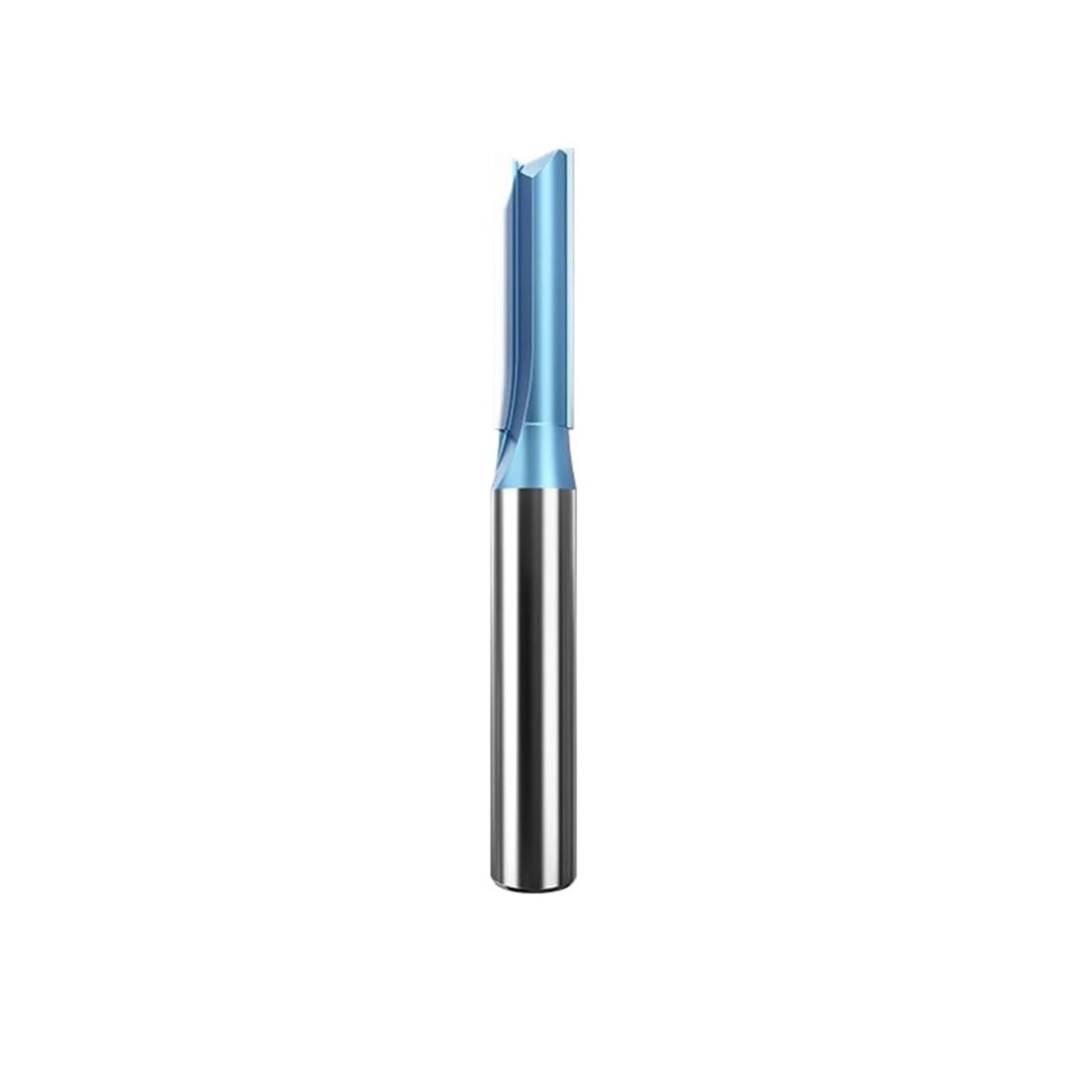 Punta for fresa diritta con codolo 1/2 1/4, in metallo duro a 2 taglienti, for legno for rifilatura di scanalature for la lavorazione del(5211)