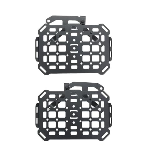 Support valise moto Cross Cub 110 en acier renforcé avec double fixation latérale
