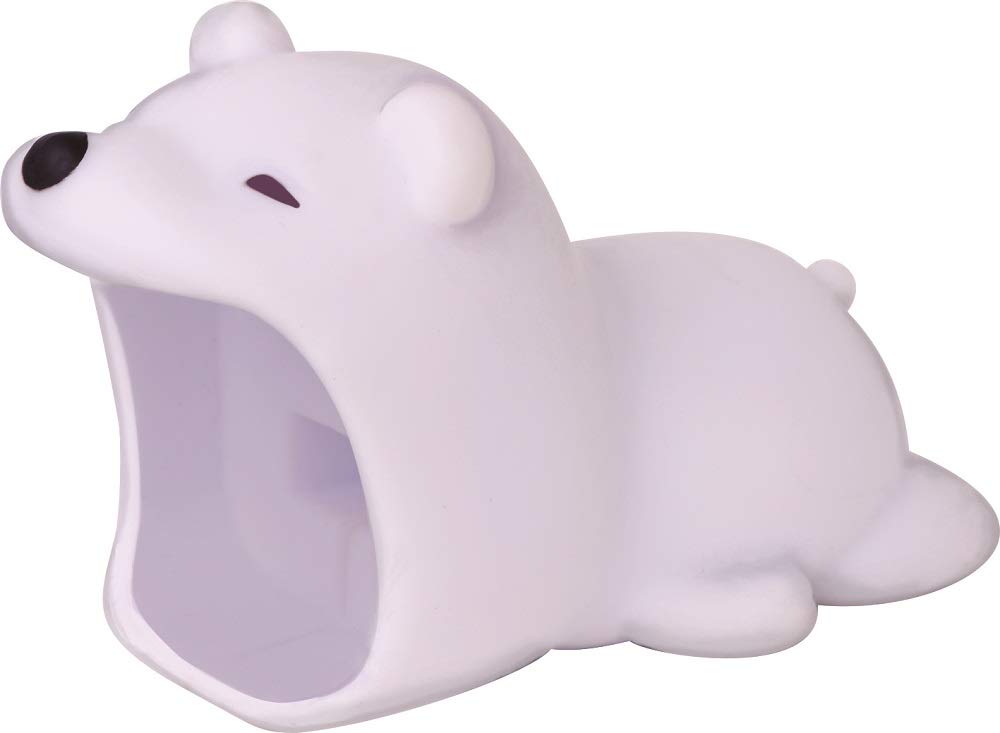 New CABLE BITE BIG protect USB Power Adapter lightning cable (Polar Bear)