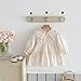 Spring Baby Toddler Girls' Long Sleeve Princess Dress - Cute & Stylish Outfit for Spring/Fall (US, Age, 2 Years, 3 Years, Apricot)