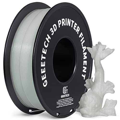 Image of GEEETECH Glow in The Dark PLA Purple Filament, 3D Printing Luminous Filament 1.75mm, Best with UV Lamps, 1kg Spool (2.2lbs), Dimensional Accuracy + /- 0.02 mm, Fit Most 3D Printers