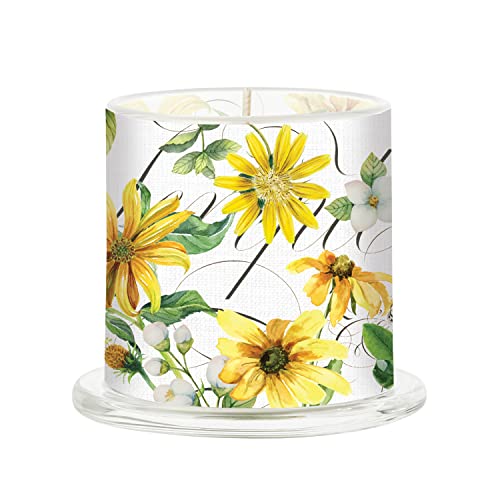 Michel Design Works Cloche Candle, Bright Daisy Scented #TOP1