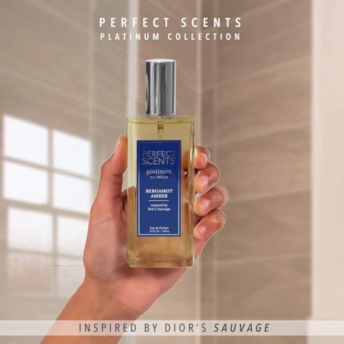 Instyle Fragrances Perfect Scents Fragrances | Inspired By Dior’S Sauvage| Platinum Collection | Bergamot Amber | Men’S Eau De Parfum thumb #2