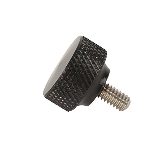 Xmt-Moto 1/4 20 Aluminium Billet Thread Black Seat Bolt Screw Motorbike Seat Bolt Fits 1996-2016 Harley-Davidson (Pack Of 2) #TOP6