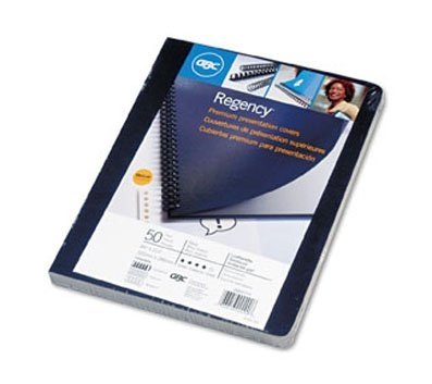 Swingline Leather Look Binding System Covers, 100 Sets/Box