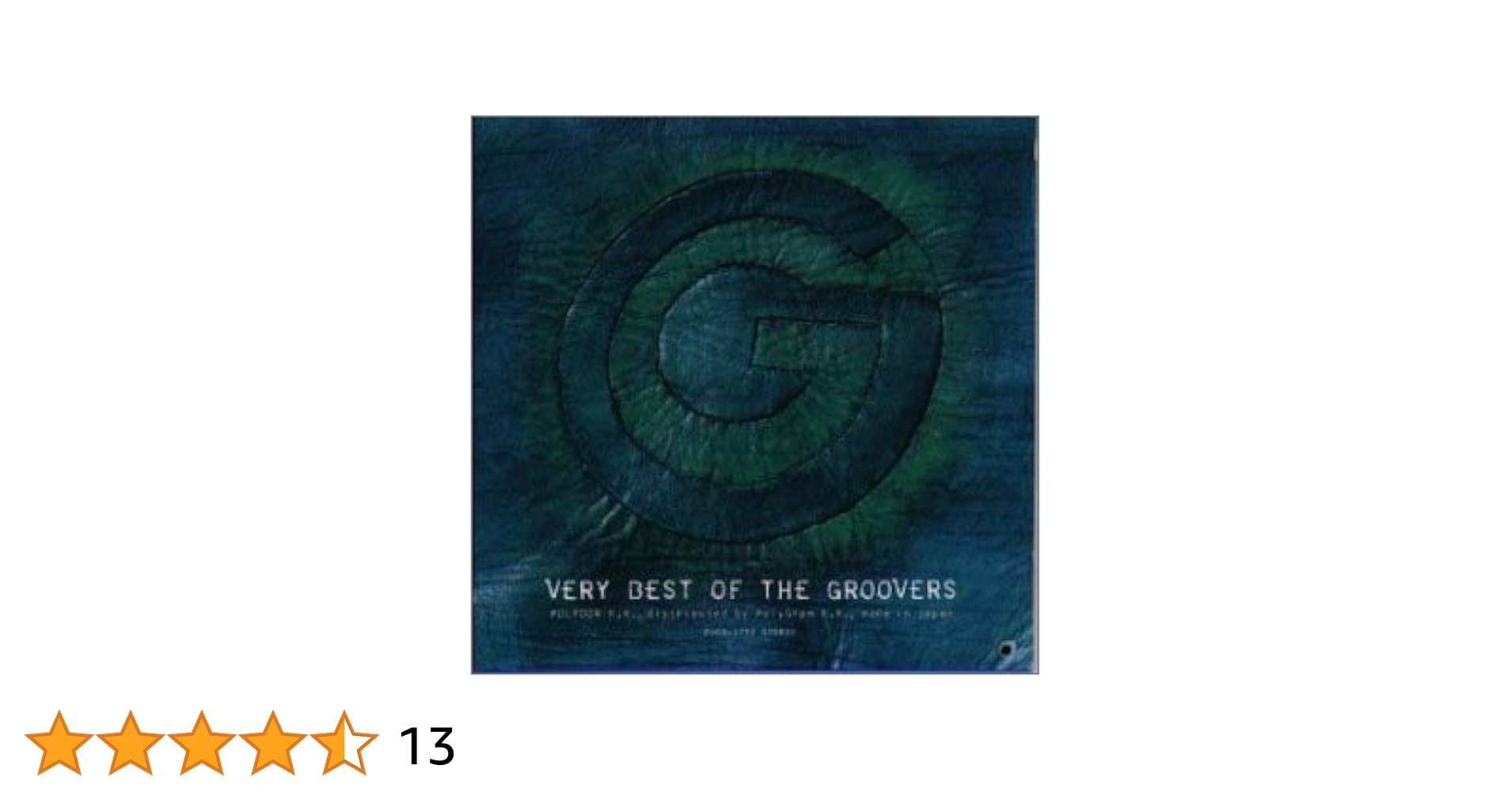 THE GROOVERS 1000部限定CD THE GROOVERS 1000部限定CD