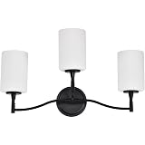 Nuvo 22 Inch Black Vanity Wall Light – view 7