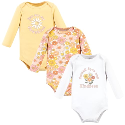 Image of Hudson Baby Unisex Baby Cotton Bodysuits