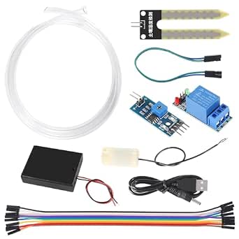 Automatic Soil Moisture Sensor Irrigation Kit with Mini Water Pump for Arduino