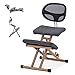 Chaises et tabourets Chaise orthopédique Accueil Chaise à Genoux Siège de Correction de Posture Assis Chaise Adulte étudiant réglable Siège Ergonomique Assis confortablement