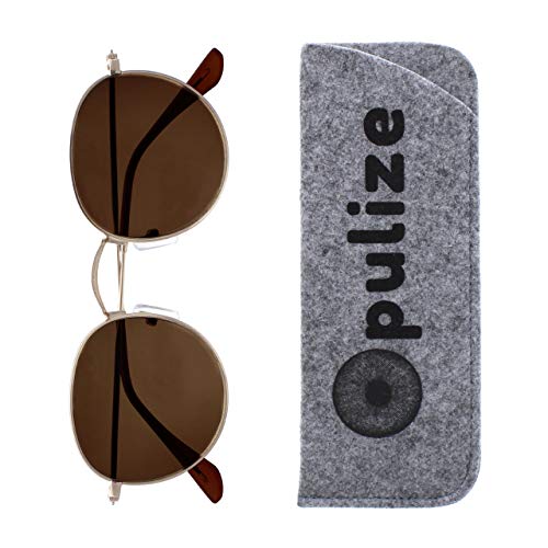 Opulize Sol Anni '60 classici Retrò Giro Opaco Oro...