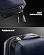 tomtoc Kabel Organizer Tasche Kabeltasche, Elektronik Tech Pouch Laptop Zubehörtasche, Cable Bag Case für Ladekabel, Festplatte, MacBook Adapter, Ladegerät, PowerBank, SD Karten, Blau