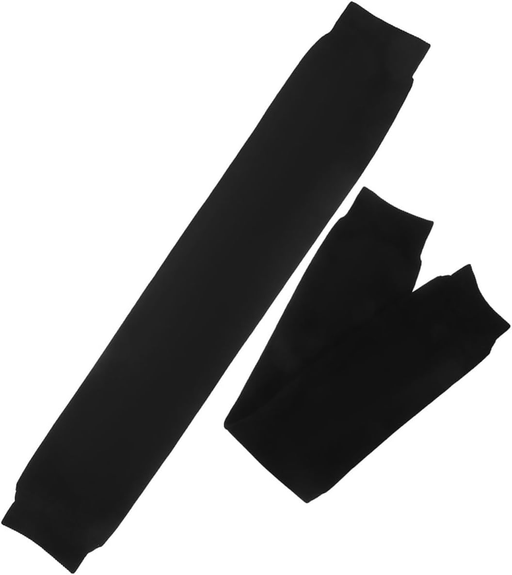 Cabilock 2pcs Men’s Black Football Calf Compression Sleeves, Size S Youth Sports Running Leg Support for Improved Circulation and Muscle