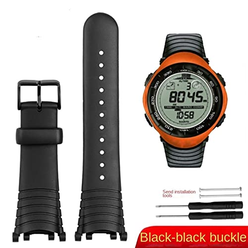 Correa SUUNTO VECTOR de silicona premium con hebilla de alta resistencia para reloj 2