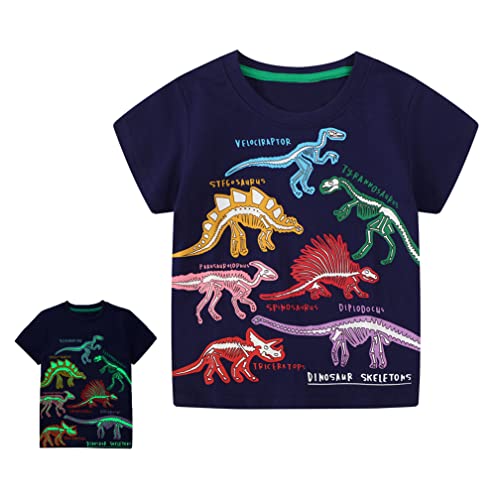 Image of Little Boys Shorts Set Toddler Boys 100% Cotton Summer Short Sleeve T-Shirts and Shorts Clothing Sets 2PCS
