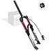 LvTu Aria Mountain Bike Forcella Anteriore MTB 26 27.5 29 Pollici 140mm Viaggio, 1-1/8" Leggero Freno a Disco Forcella Sospensione Bicicletta per 1.5-2.45" Pneumatici